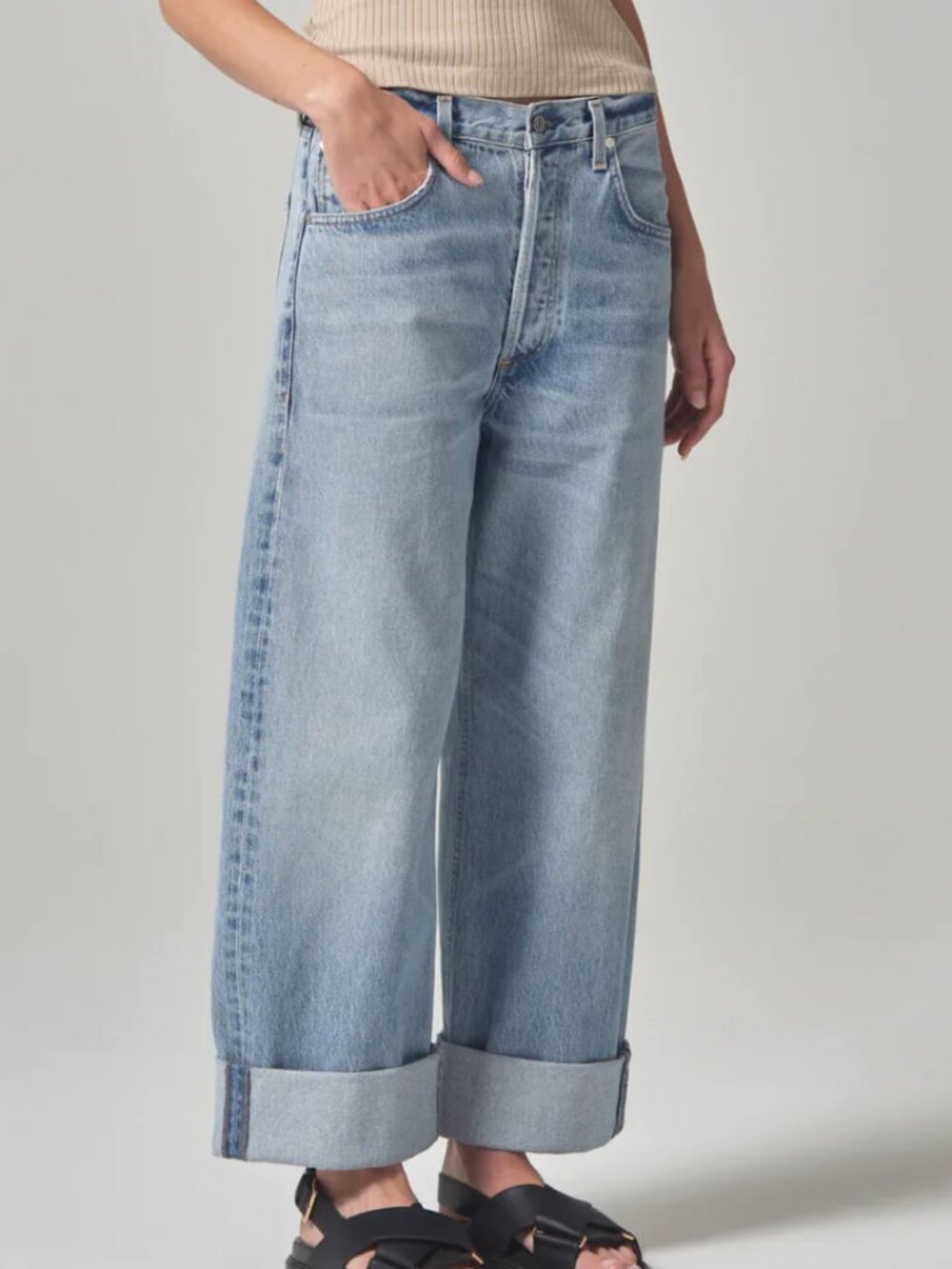 Citizens of Humanity AYLA wide leg baggy jeans - Picture 2 of 8